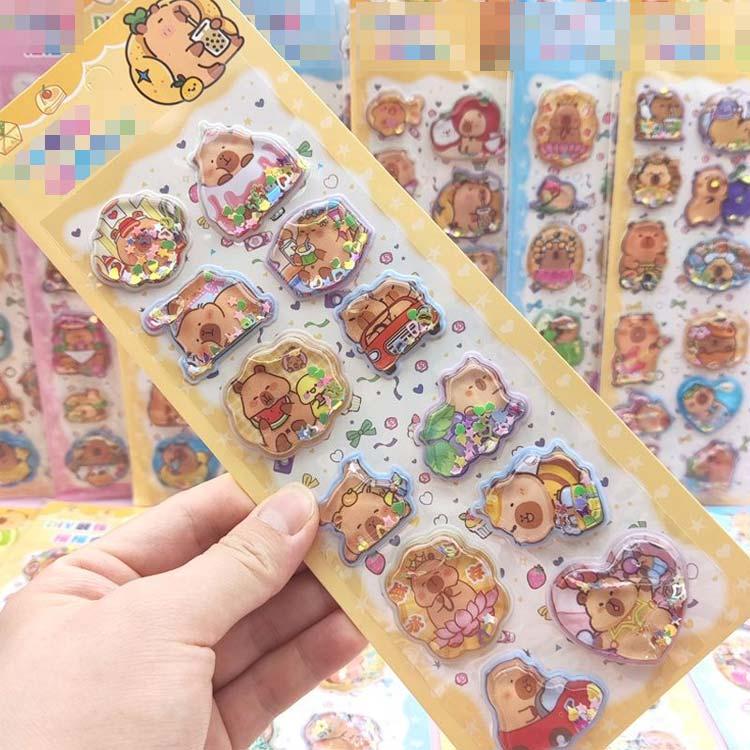 5枚セット ウォーターシール ぷくぷくシール ぷっくりシール