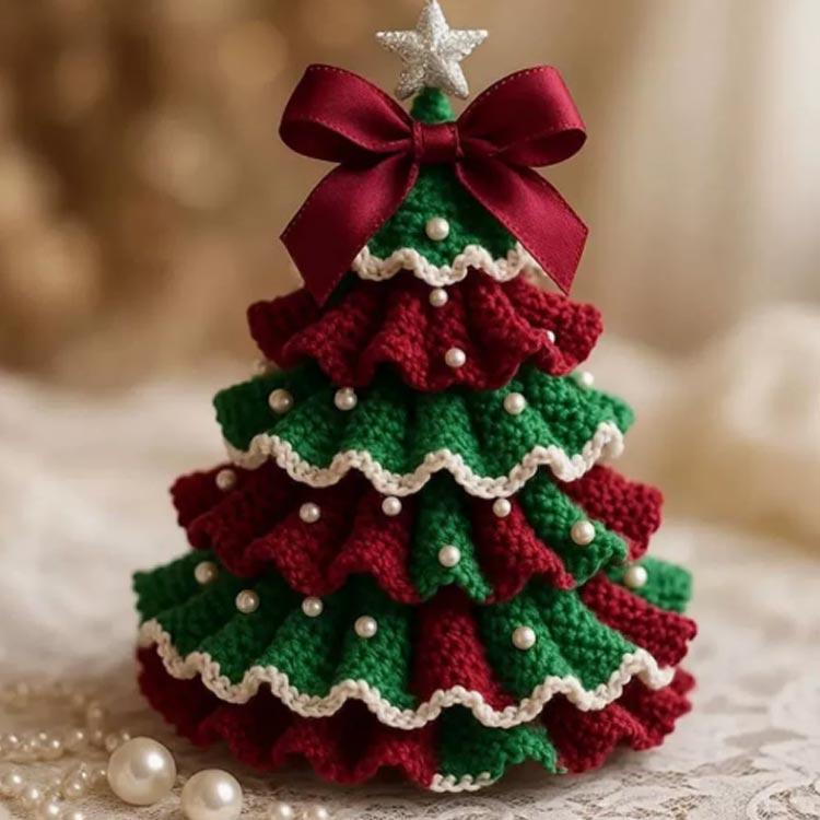 クリスマスツリーキット クリスマス クリスマスツリー 編み物 初心者