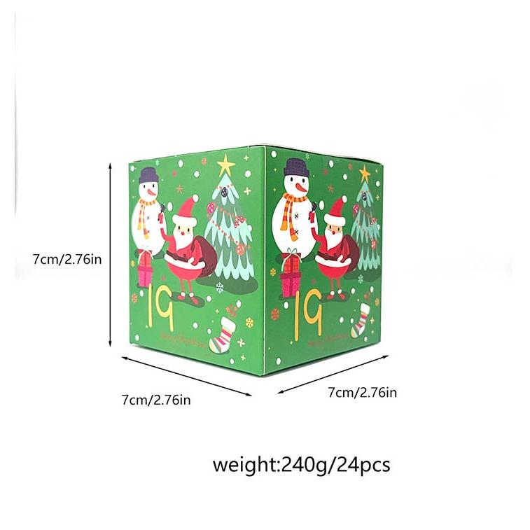 24個セット アドベントカレンダー 2026 クリスマス カウントダウン