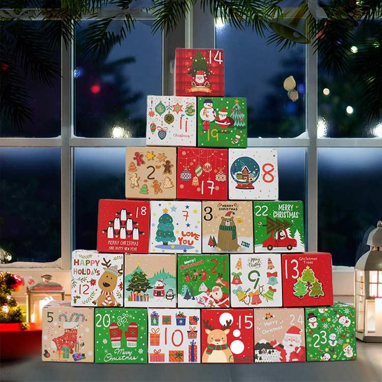 24個セット アドベントカレンダー 2026 クリスマス カウントダウン