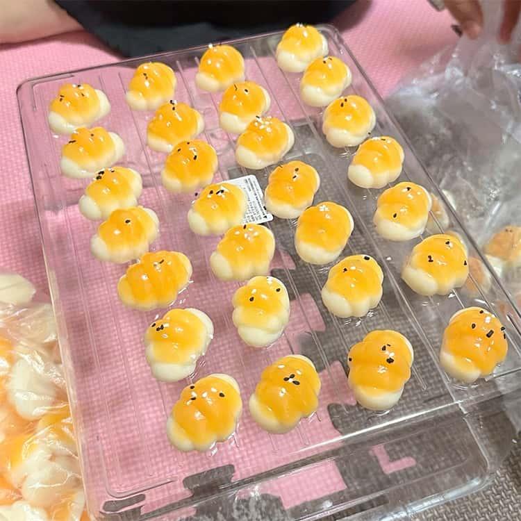 11個セット 水感スクイーズ キーホルダー ミニサイズ パン 食パン