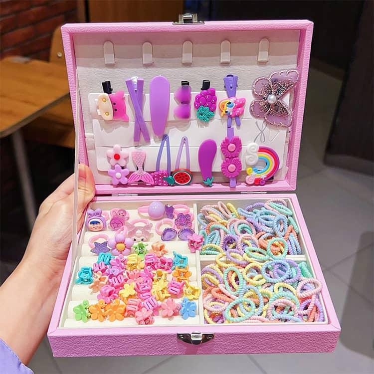 子供用 アクセサリーセット 収納ケース付き ジュエス プリンセス