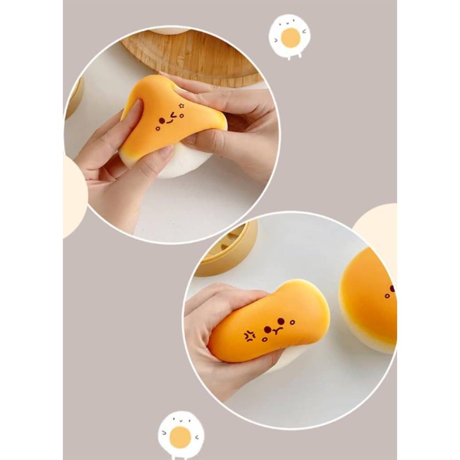 スクイーズ メロジョイ 低反発 パン ぷにぷに ふわふわ パン型