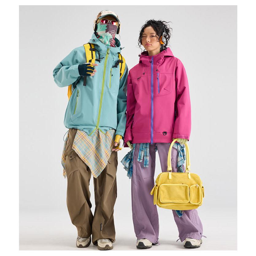 マウンテンパーカー レディース 秋冬 防風 防水 登山 ジャケット