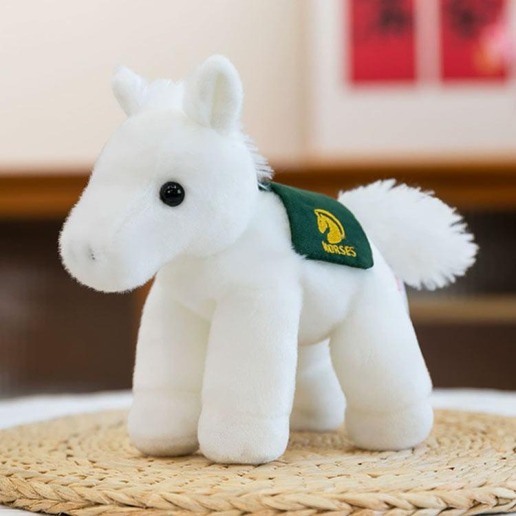うま ぬいぐるみ 馬 21cm ウマ 午年 リアル 子供 おもちゃ 部屋装飾 店