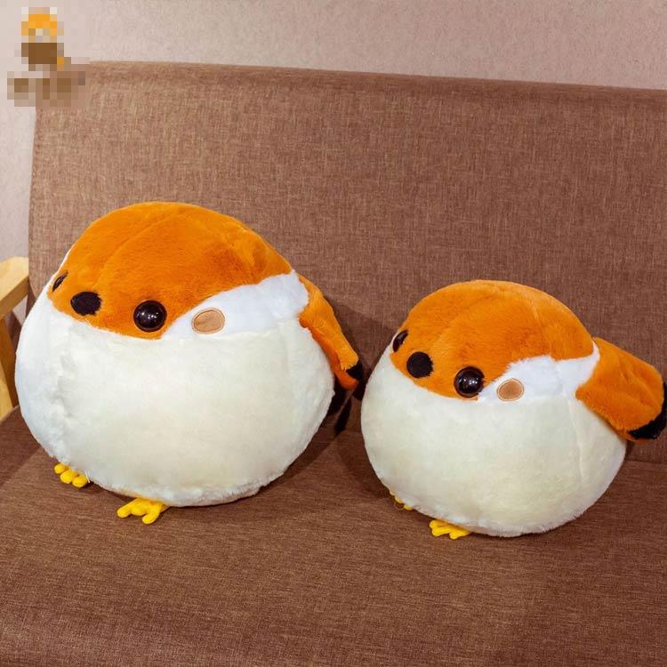 シマエナガ ぬいぐるみ BIGサイズ 30cm*40cm 25cm*30cm ふくふく シマ