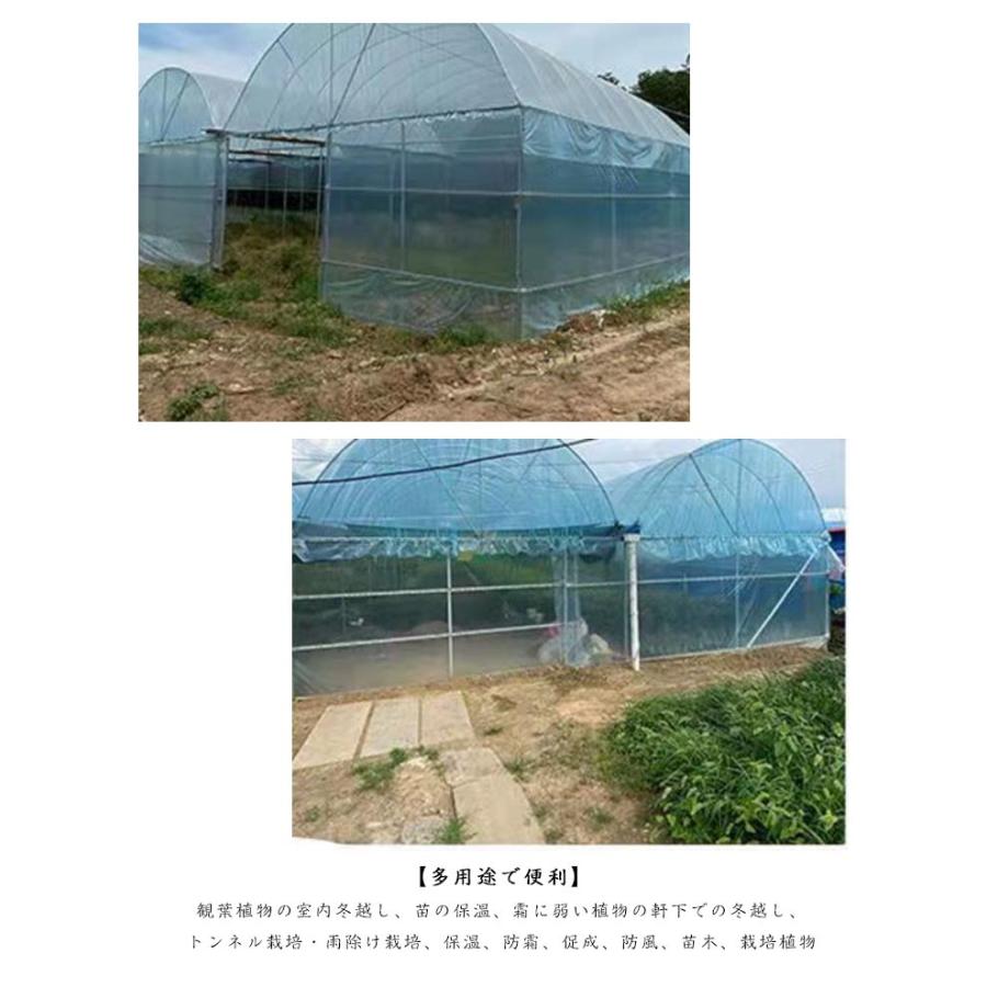 POフィルム 農業用ビニール 厚さ0.1mm×幅6m×長さ10m ビニールハウス用