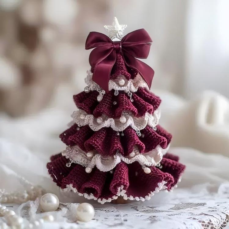 クリスマスツリーキット クリスマス クリスマスツリー 編み物 初心者