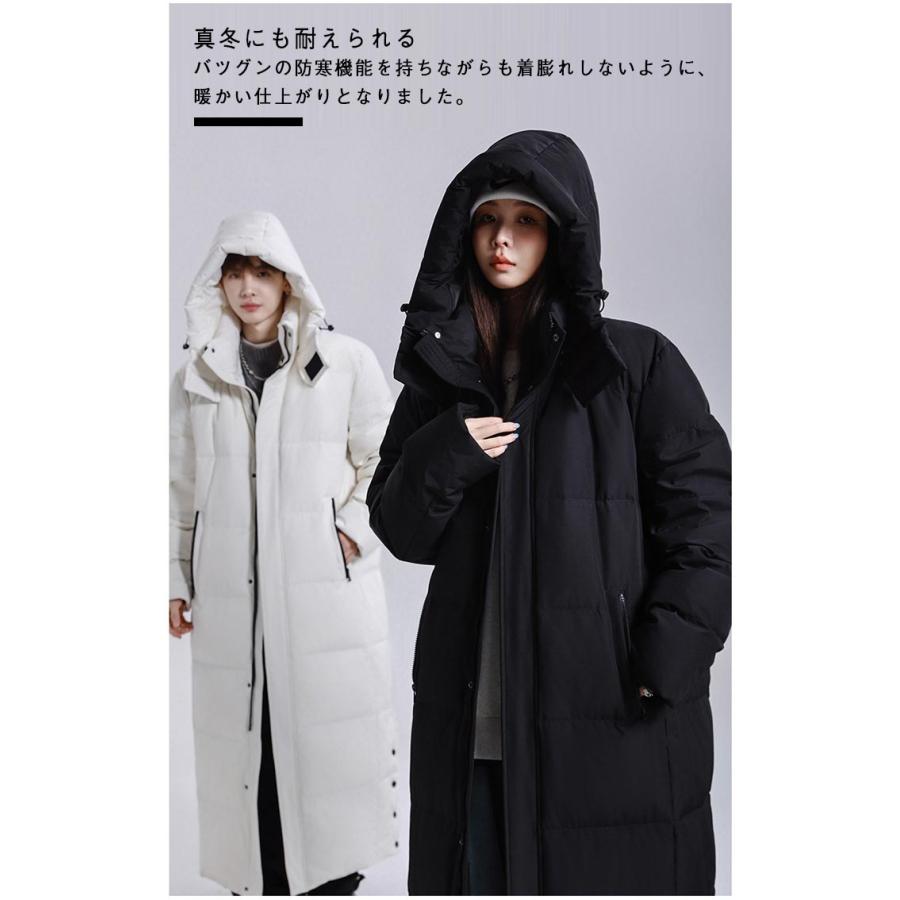 超ロング ダウンジャケット ベンチコート ロング ダウンコート メンズ