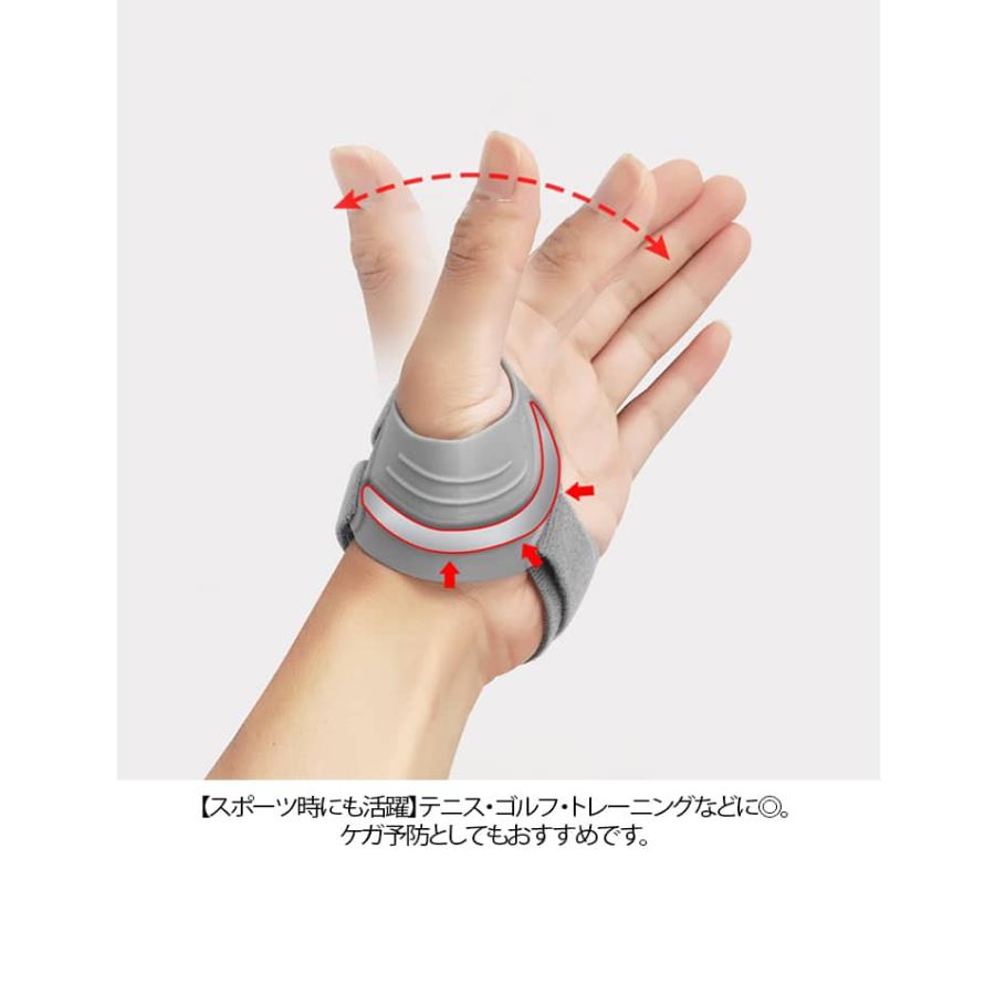 親指サポーター 腱鞘炎 CMC関節保護 プレート入り 手首固定 保護