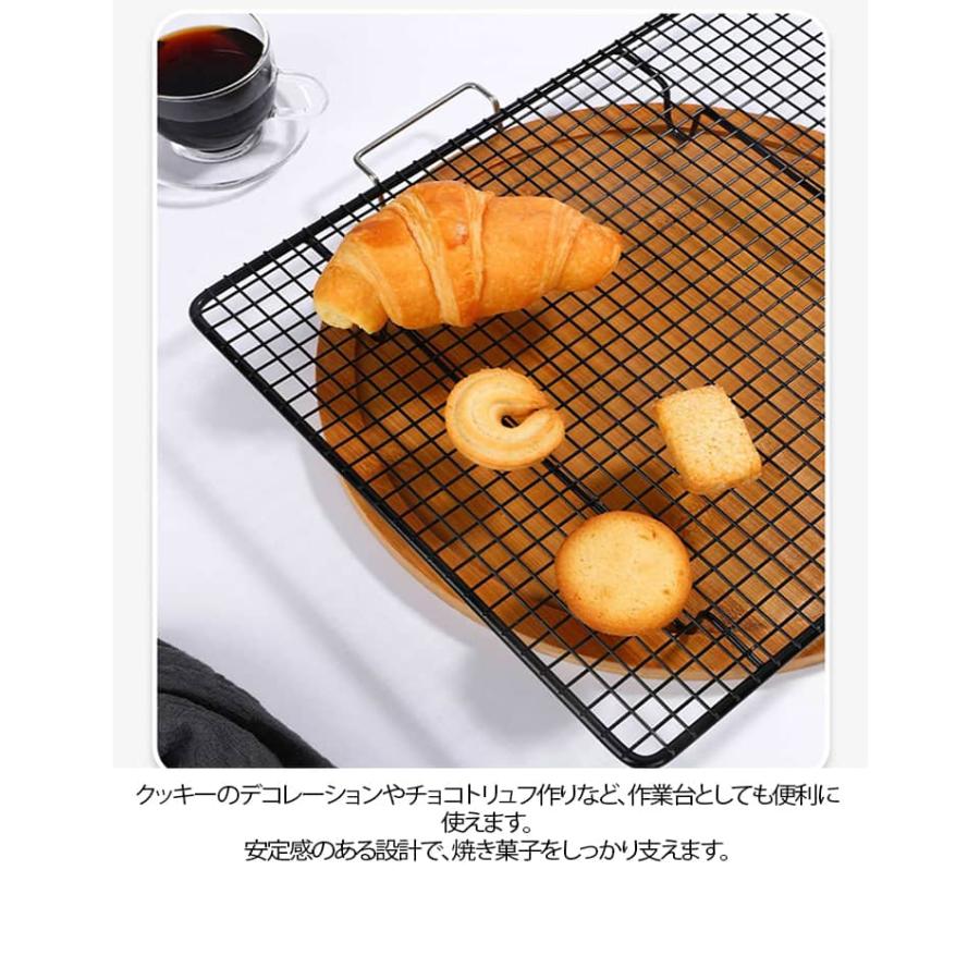 ケーキクーラー 3段 折りたたみ クッキー パンクーラー 冷却ラック 角
