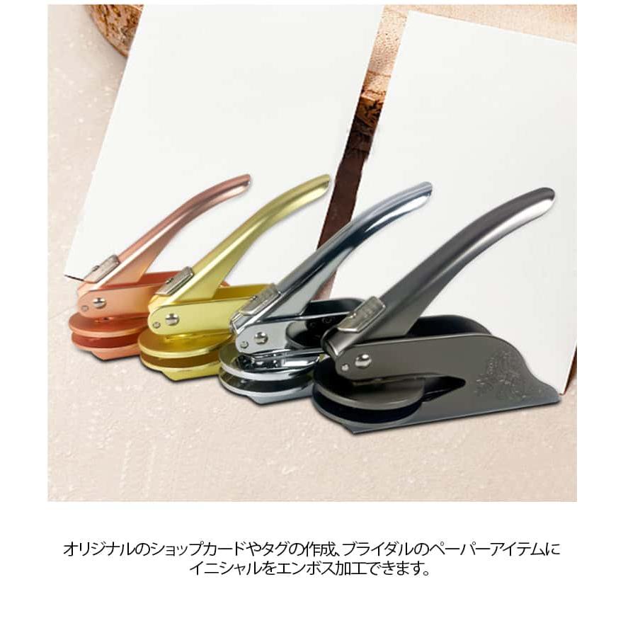 オーダーメイド オリジナル エンボッサー プレート エンボススタンプ