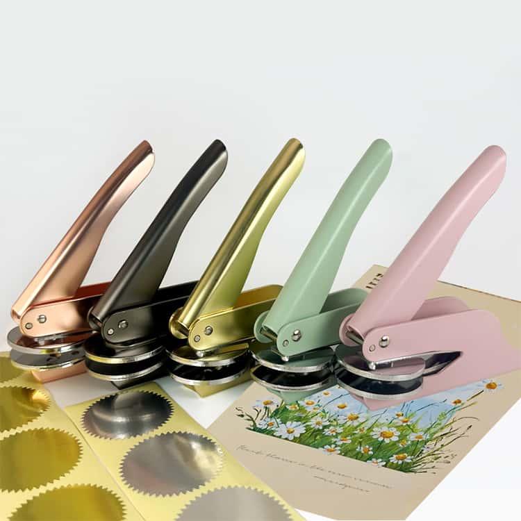オーダーメイド オリジナル エンボッサー プレート エンボススタンプ