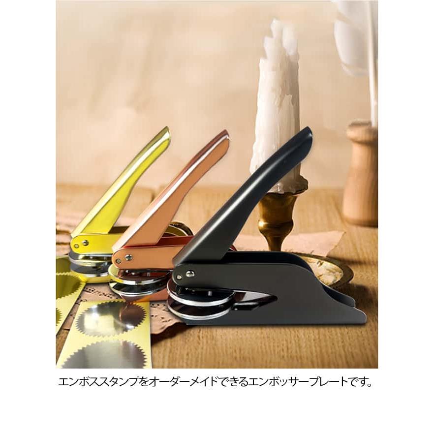 オーダーメイド オリジナル エンボッサー プレート エンボススタンプ