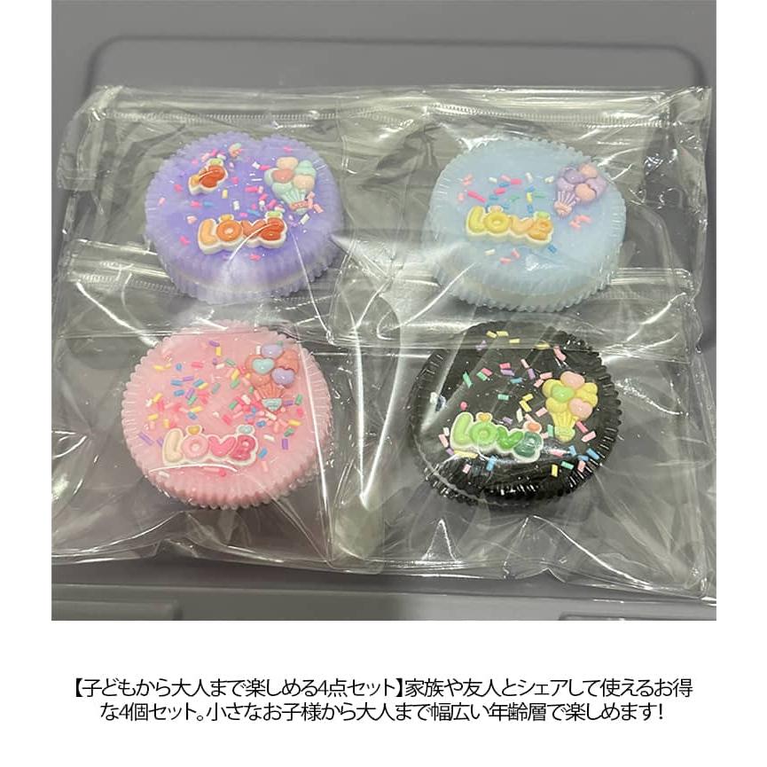 4点セット スクイーズ ビスケット スクイーズ玩具 クッキー おもちゃ