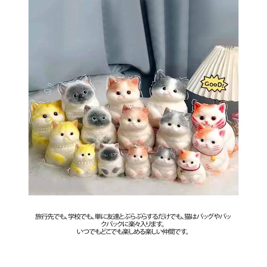 3個セット スクイーズ玩具 スクイーズ 猫 犬 大サイズ 中サイズ 小