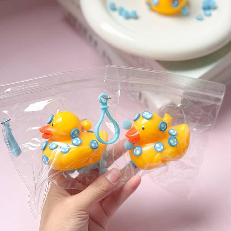 6個セット 可愛いアヒルのスクイーズ アヒル おもちゃ 癒し ぷっくり