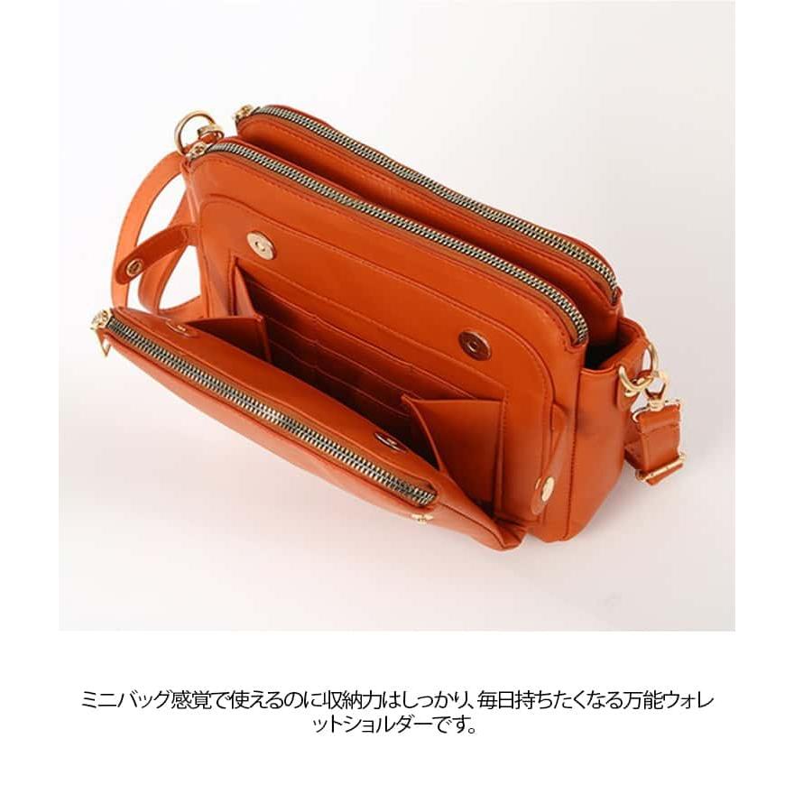 お財布ショルダー お財布機能付き ショルダーバッグ お財布ポシェット