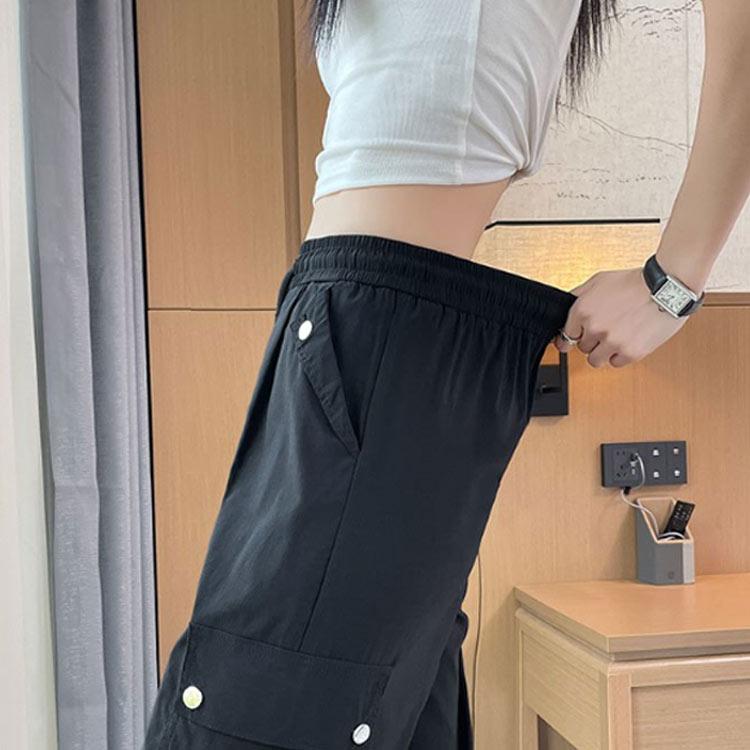 裏起毛 カーゴパンツ レディース 起毛 ロングパンツ ワイドパンツ 裏
