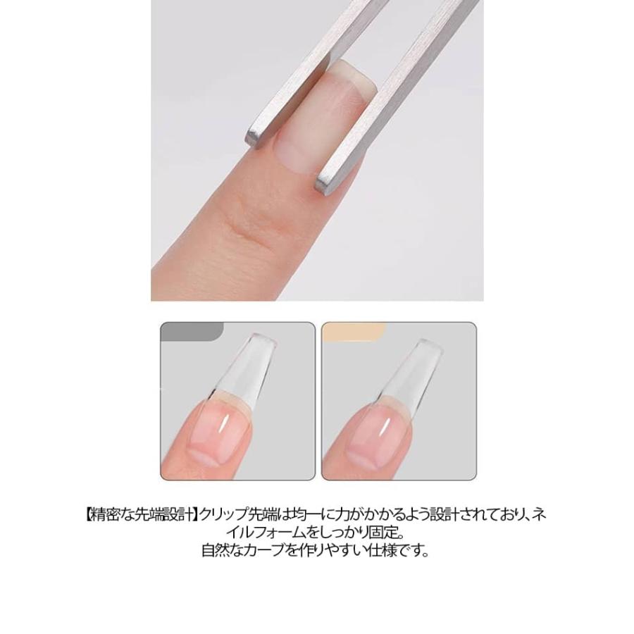 ネイルピンチクリップ ネイルフォームクリップ ネイルクランプ ネイル