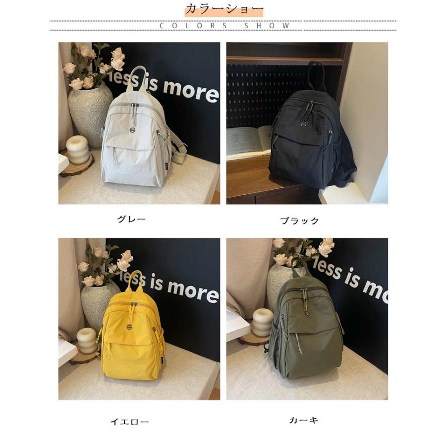 ミニリュック 4WAY 多ポケット ワンショルダー リュックサック 多WAY