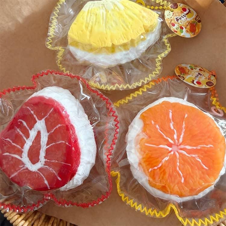 かわいい スクイーズ ストレス解消 キーホルダーなし 癒しグッズ