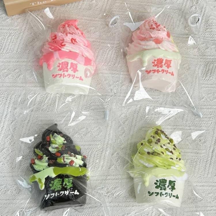 スクイーズ ソフトクリーム ぷにぷに 低反発 メロジョイ 大福 アイス