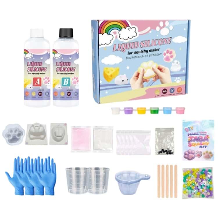 スクイーズ手作りキット 500ml キット DIY こども 子供 大人 モチモチ