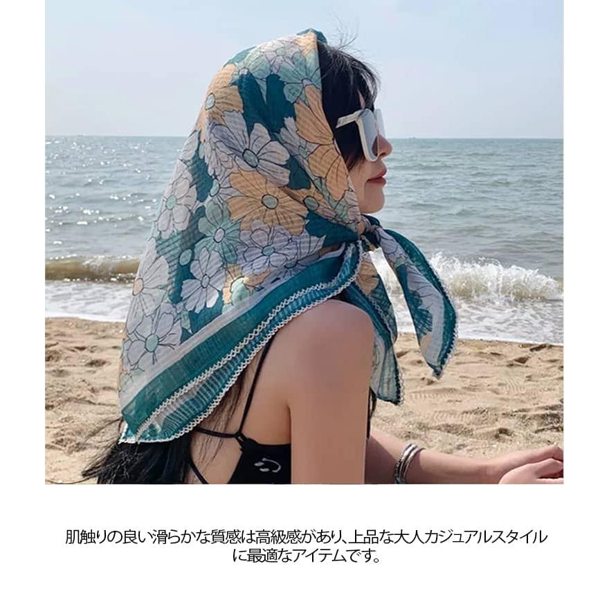 ジュンヤワタナベ　コムデギャルソン　ショール　スカーフ　ストール SNSで話題！スカーフ レディース 大判 90*85cm 綿麻 ストール 薄手 春