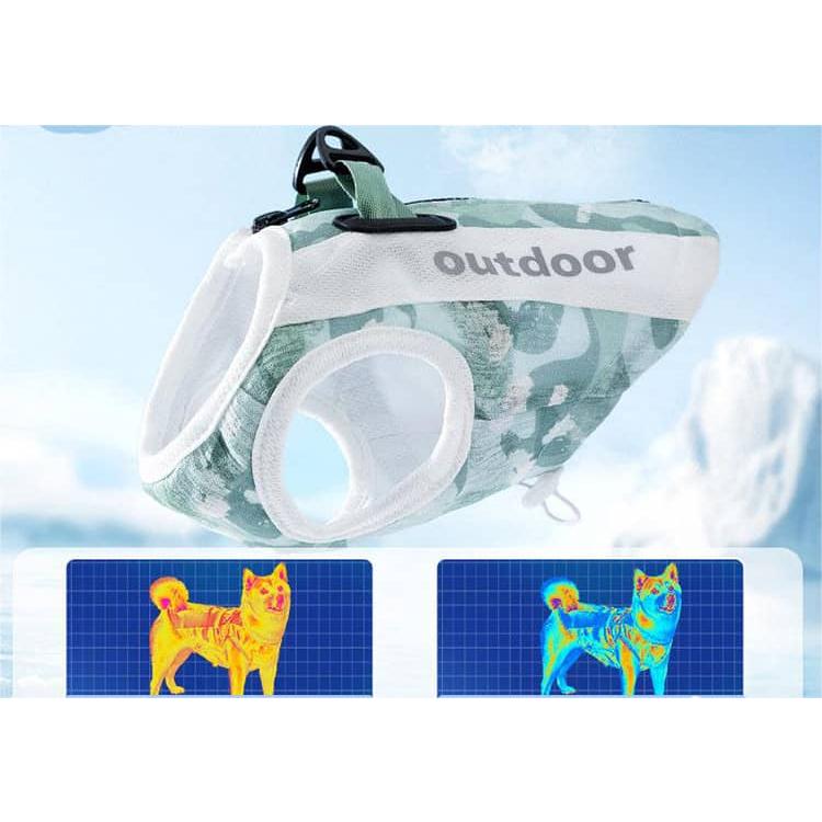 犬 服 春 夏 クールベスト 冷感 ひんやり 水で濡らす 小型犬 中型犬