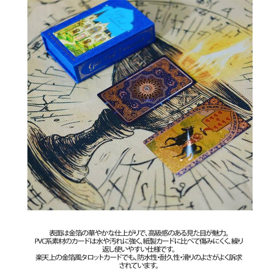 タロットカード 金箔仕様 40枚入 ルノルマンカード 占いカード 英語版