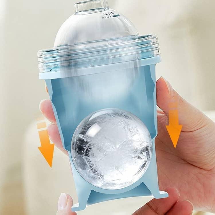 話題の新商品 アイスボールカップ 折りたたみ式 シリコン 製氷皿 蓋