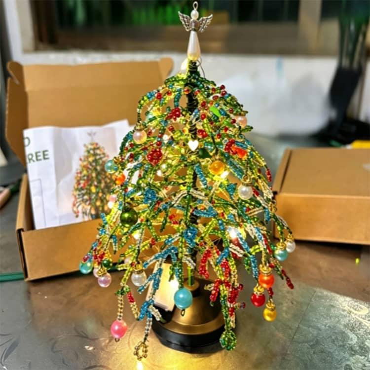 クリスマスツリー 手作りキット DIY ビーズツリー 手芸キット カラー