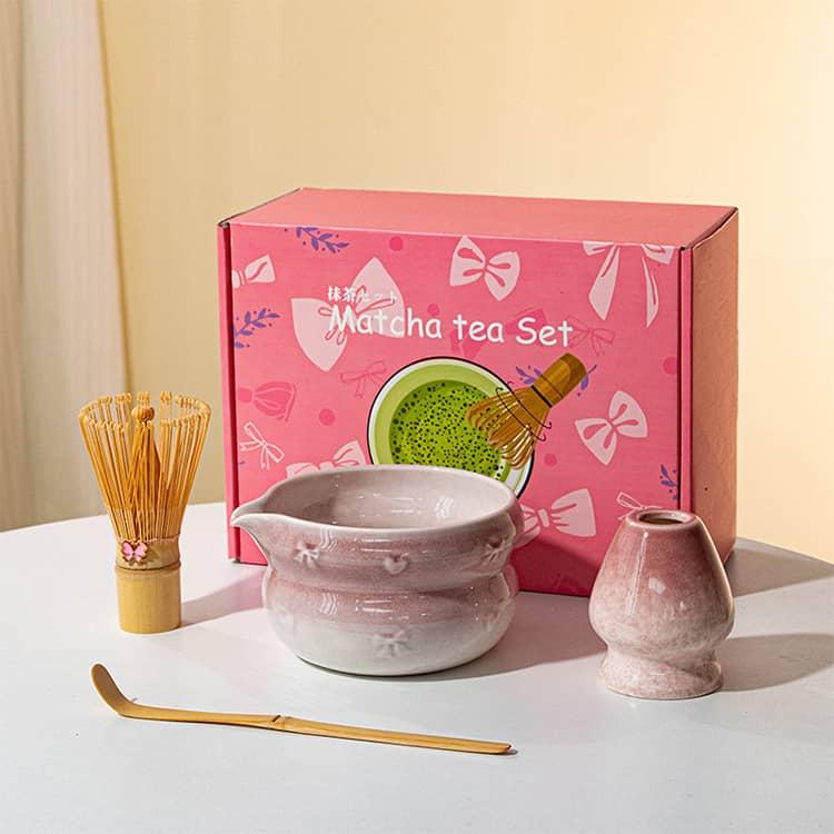 茶道具 4点セット 初心者さん向け 抹茶碗 茶道 お点前セット 百本立
