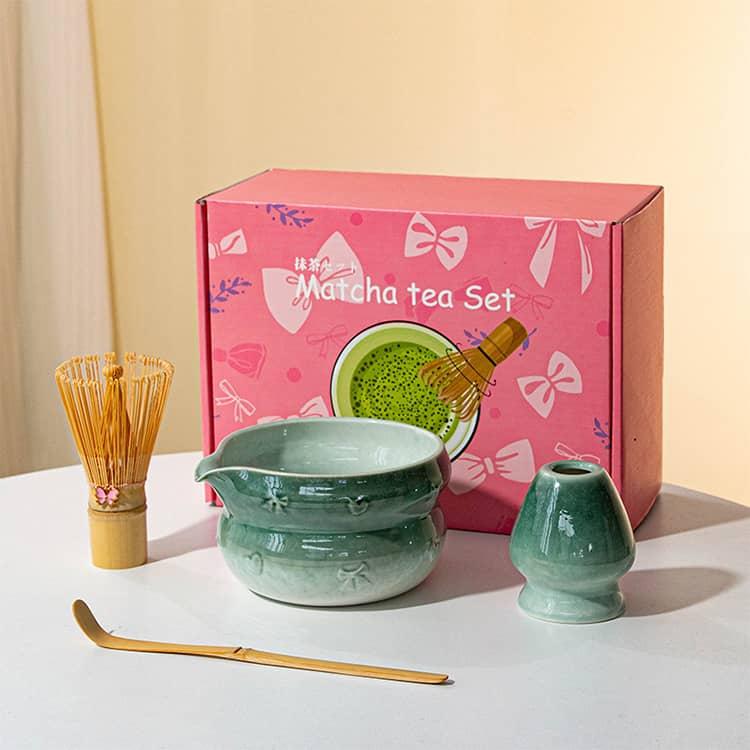 茶道具 4点セット 初心者さん向け 抹茶碗 茶道 お点前セット 百本立