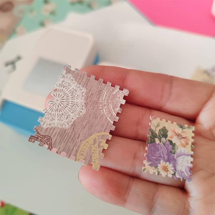 クラフトパンチ　最終値下げ クラフトパンチ 四角 切手 スクエアパンチ 穴あけパンチ 25mm