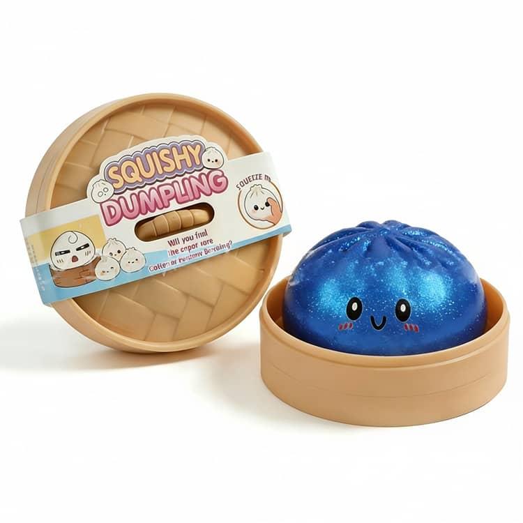 肉まん スクイーズ 玩具 おもちゃ ぷにぷに 水感スクイーズ ストレス
