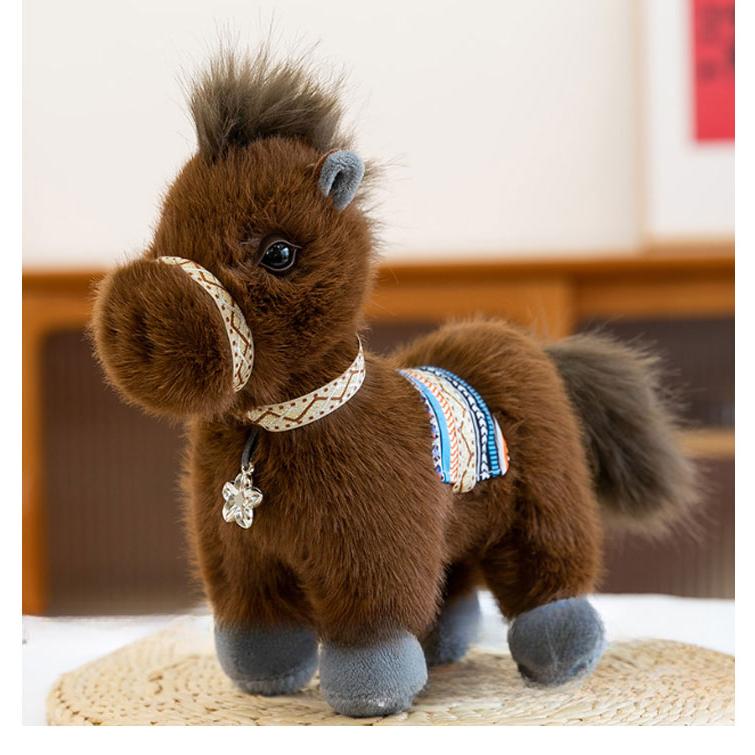 馬 ぬいぐるみ 干支 午年 丙午 マスコット 2026 正月 ふわふわ 可愛い