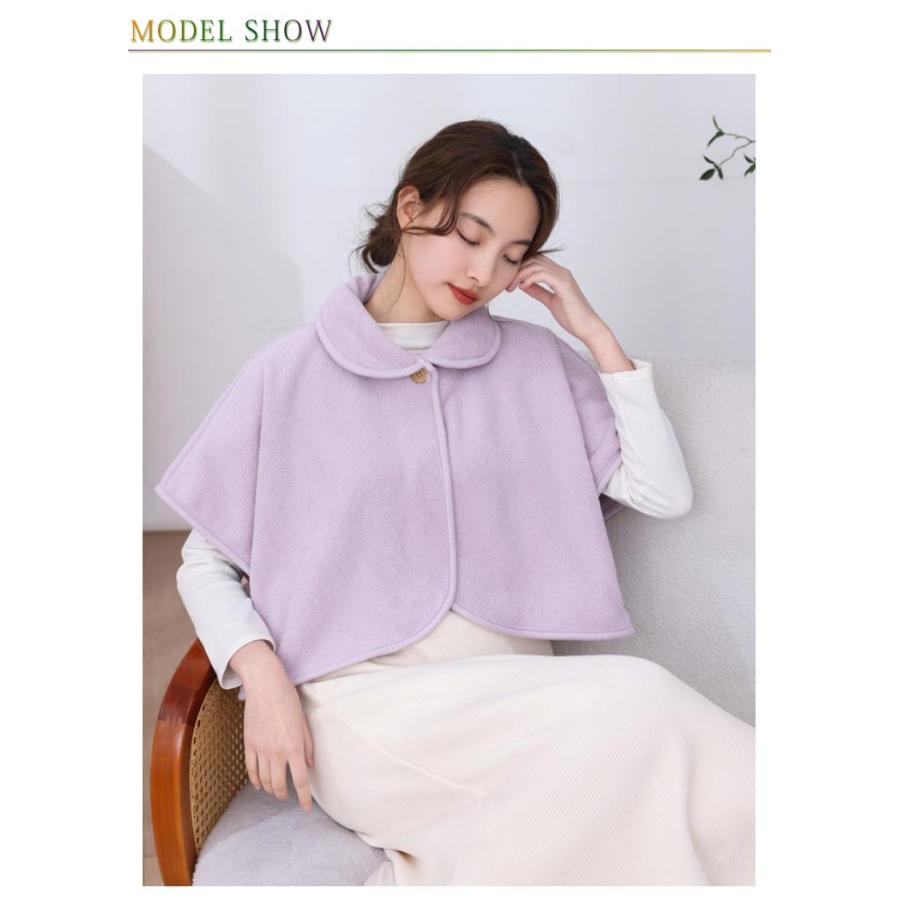 激レア☆新品FR2golfポンチョ&ネックウォーマーセット 肩 首 あったか おやすみウォーマー 肩当て ポンチョ レディース