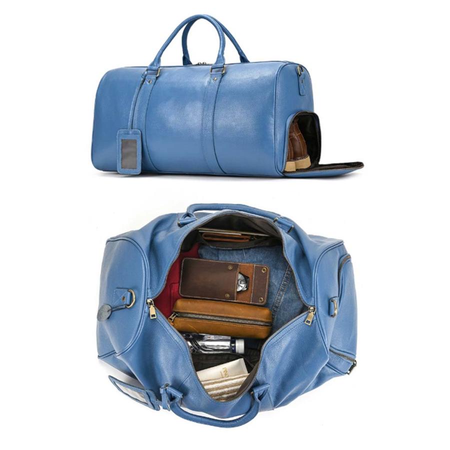 ゴルフバッグ ボストン 本革 牛革 革 レザー レザーバッグ メンズ