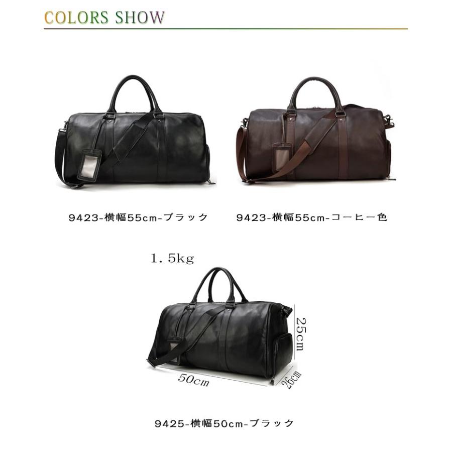 ゴルフバッグ ボストン 本革 牛革 革 レザー レザーバッグ メンズ
