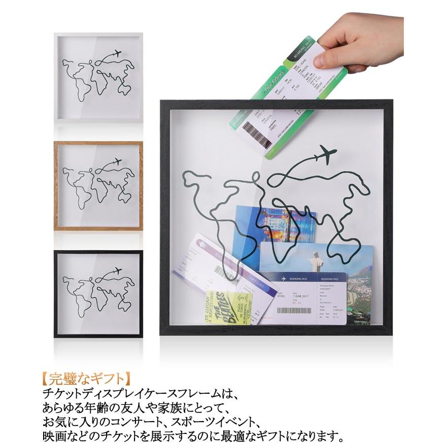 コレクションボックス チケット 収納 ボックス ケース 木製 チケット