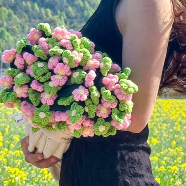 花束ブランケット ブーケブランケット 完成品 110cm 約82輪花