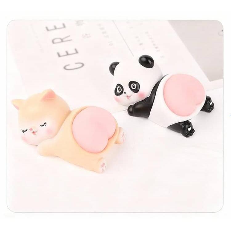 ぷにぷにおしり スクイーズ パンダ ウサギ ねこ ぶた ストレス発散