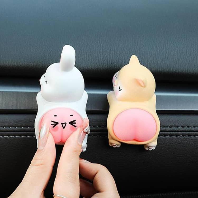ぷにぷにおしり スクイーズ パンダ ウサギ ねこ ぶた ストレス発散