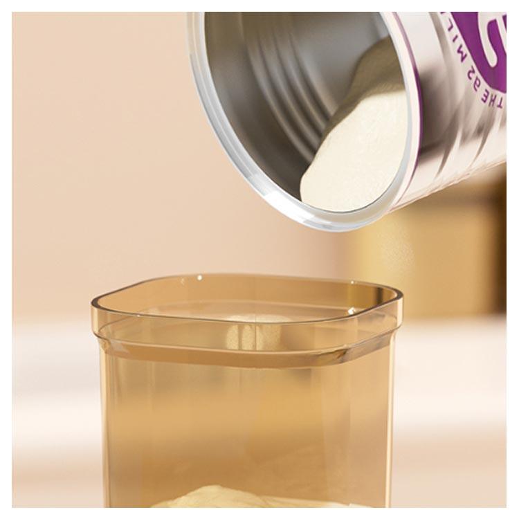 粉ミルク 保存容器 密閉 1300ml プロテイン 送料無料 プラスチック
