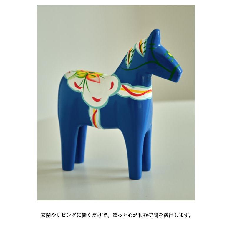 ダーラナホース 大小2個セット 馬 木製 オブジェ 2026年 干支 午