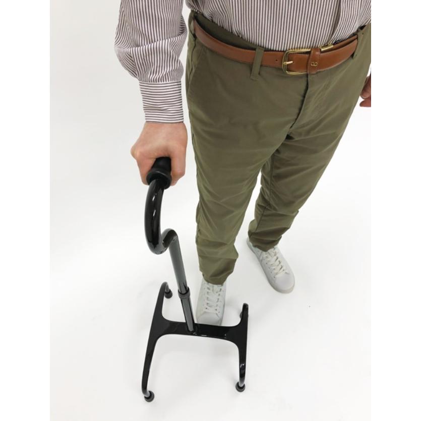 ウェルファン) あゆめーる Light 室内用 4点杖 介護 高齢者 軽量