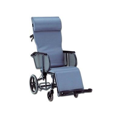(松永製作所) フルリクライニング車椅子 介助式 エスコート FR-11R 肘掛昇降 脚部エレベーティング連動 ノーパンクタイヤ仕様 法人宛送料無料