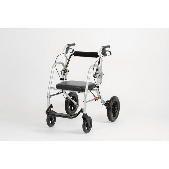 秋冬の主役◎ (カナヤママシナリー) 歩行車 neo-NOPPO ネオ のっぽ AAFA12-0-S 車椅子にもなる歩行器 シルバーカー 介護 高齢者 大人用 屋外用 折り畳み 【OCQ7376796907】(26620円)